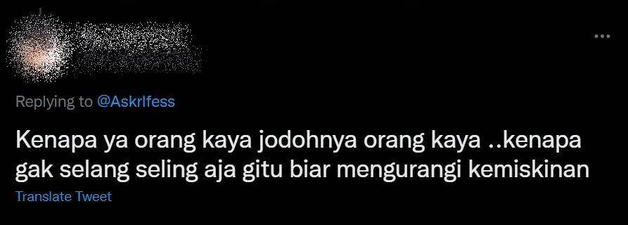 komentar kocak Jess No Limit ngelamar Sisca Kohl (twitter.com)