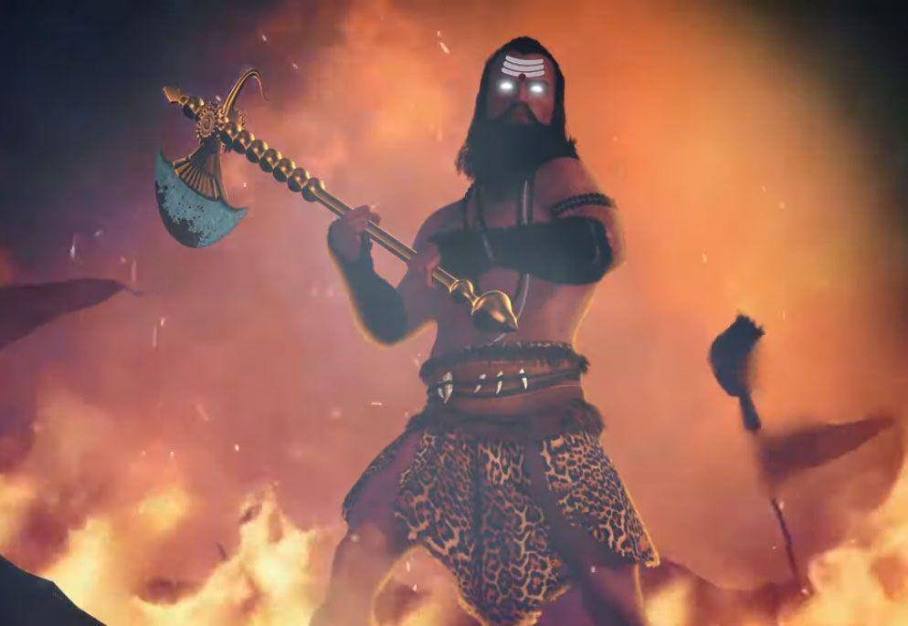 Ilustrasi Parasurama Awatara. (YouTube.com/Chant Central)