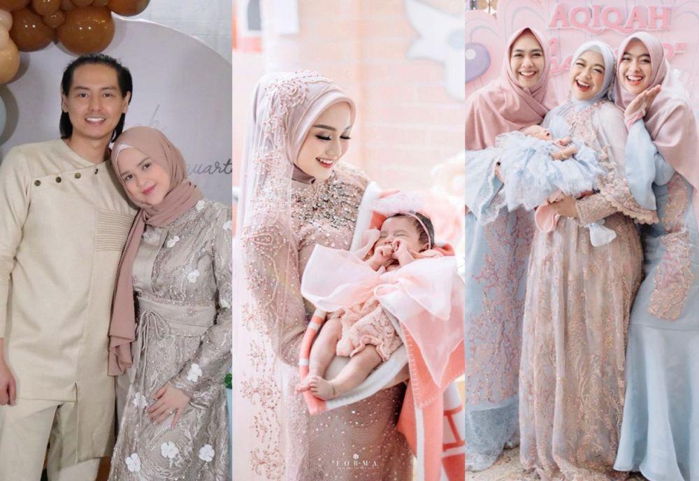 9 Model Dress Brokat untuk Akikah, Warna Pastel Masih Ngetren!