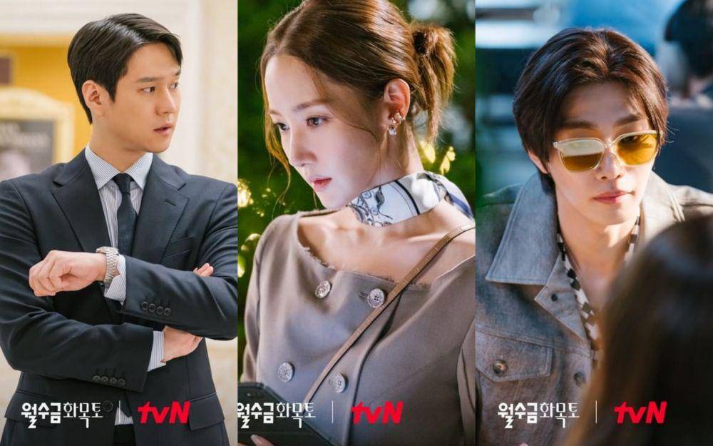 Go Kyung Pyo, Park Min Young, Kim Jae Young di KDrama Love in Contract. (instagram.com/tvn_drama)
