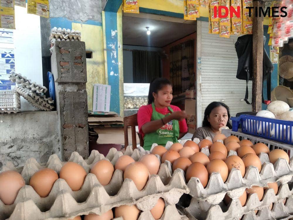 Harga Telur di Bima Melonjak, Tembus Rp62 Ribu