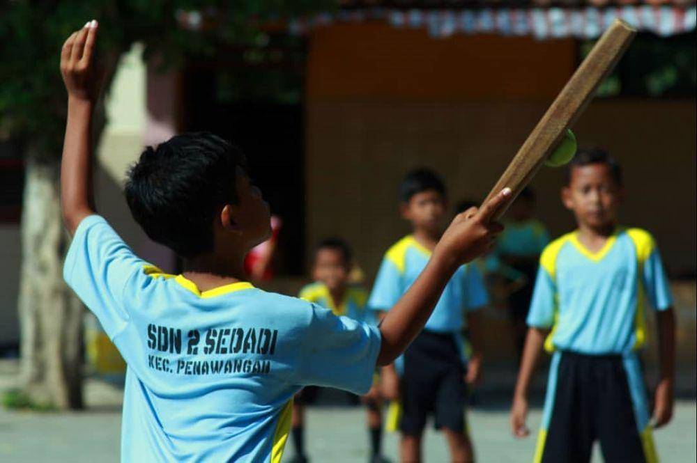 permainan bola kasti (instagram.com/lut.hakim)