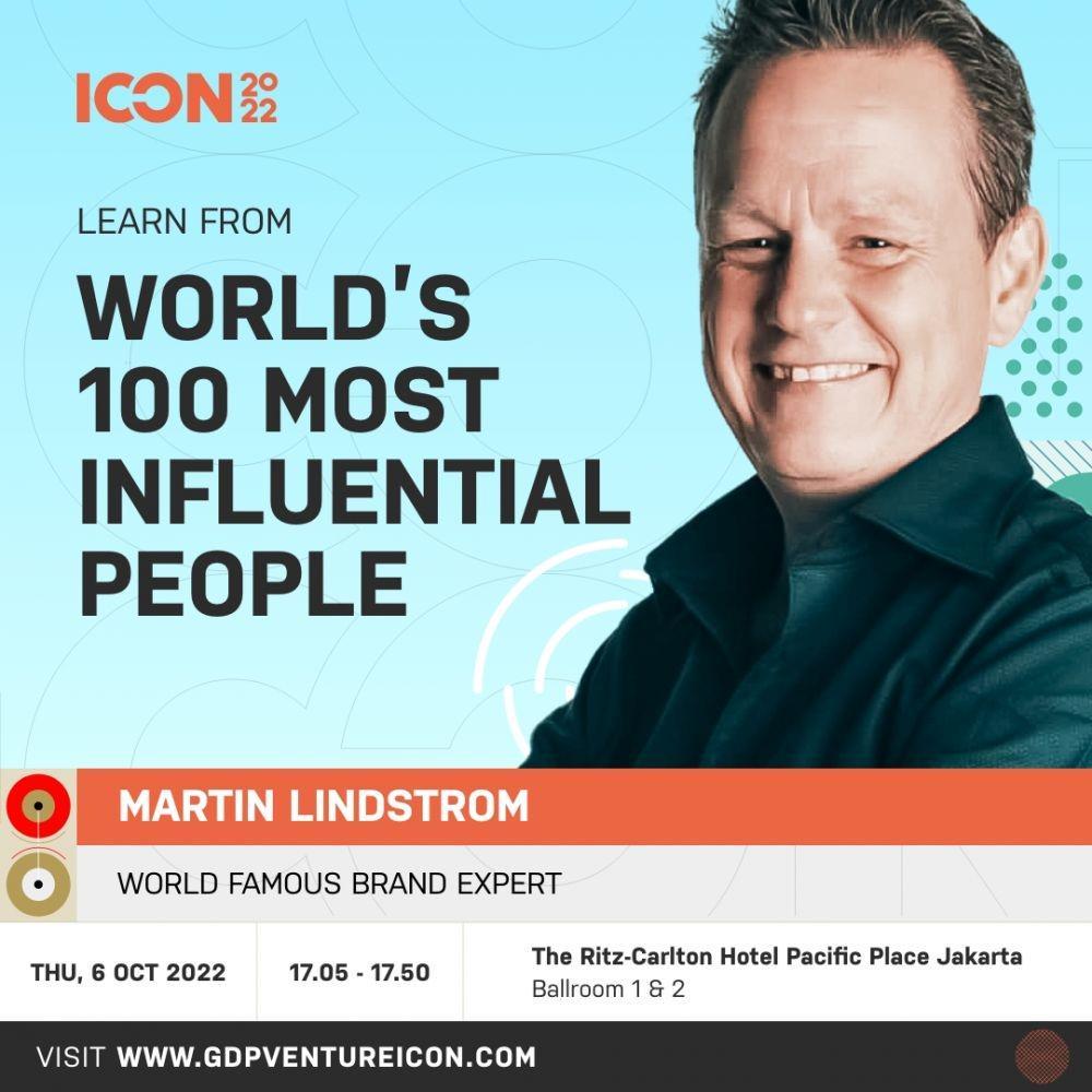 ICON 2022 Digelar, Ada Martin Lindstrom Orang Berpengaruh di Dunia