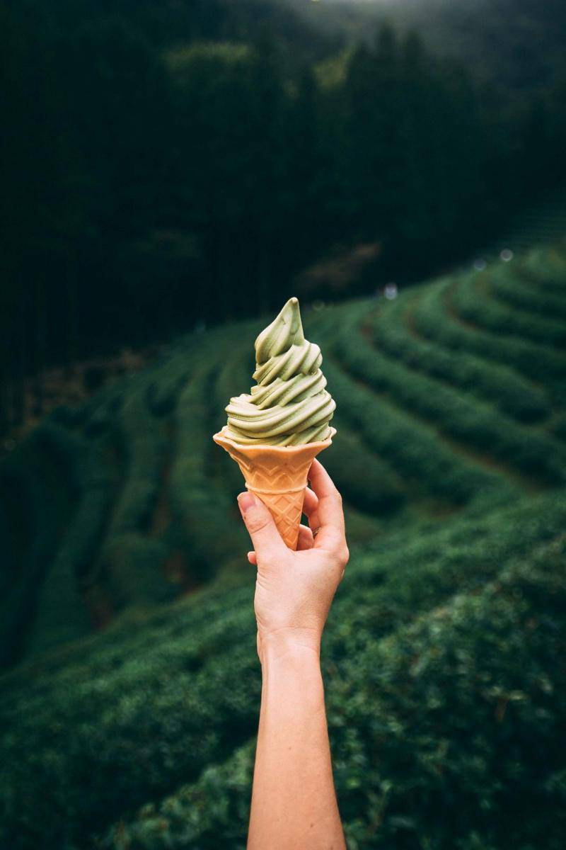 es krim matcha (pexels.com/Taryn Elliott)