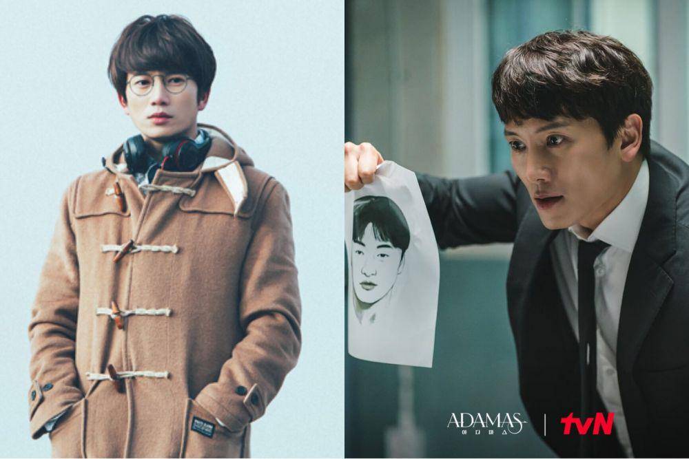 Ji Sung di drama Kill Me, Heal Me dan Adamas (dok. MBC/Kill Me, Heal Me | instagram.com/tvn_drama)