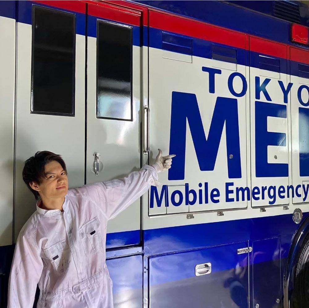 potret di balik layar Tokyo MER: Mobile Emergency Room (instagram.com/tokyo_mer_tbs)