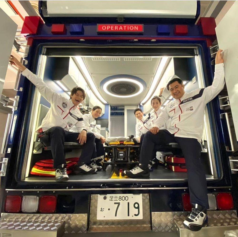 potret di balik layar Tokyo MER: Mobile Emergency Room (instagram.com/tokyo_mer_tbs)