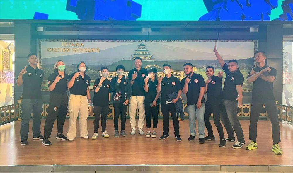 Para atlet Sumut yang turun bertanding di Kejurnas Judo Piala Menpora 2022, Cilodong, Jawa Barat (Dok.Istimewa)