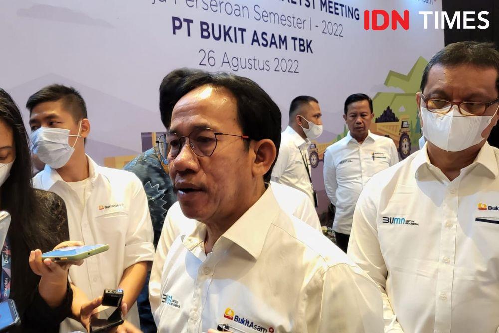 Direktur Utama PT Bukit Asam Tbk, Arsal Ismail (IDN Times/Ridwan Aji Pitoko)