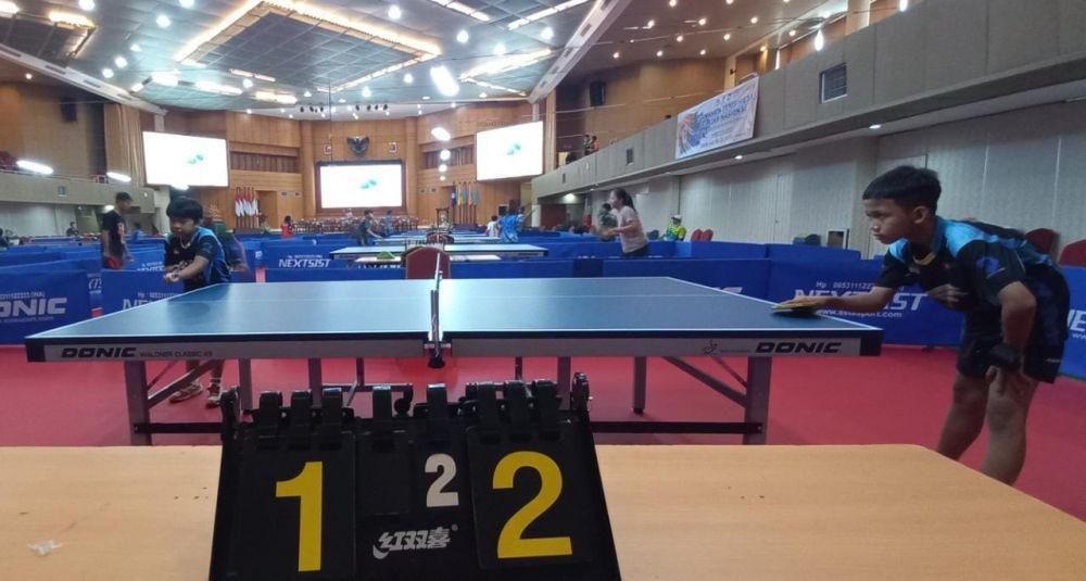 Ada Abdel Vs Denny Cagur, UT Gelar Turnamen Tenis Meja Pelajar
