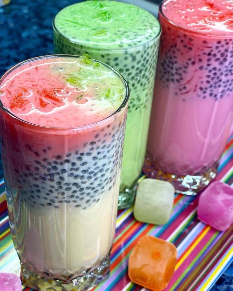 ilustrasi alouda (instagram.com/tastingmauritius)