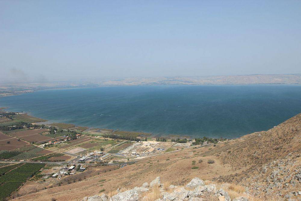 pemandangan danau Galilea (commons.wikimedia.org/Geagea)