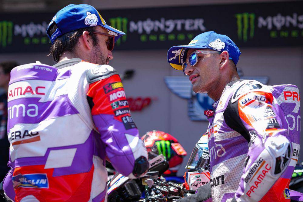 Johann Zarco dan Jorge Martin pada GP Catalunya 2022 (motogp.com)