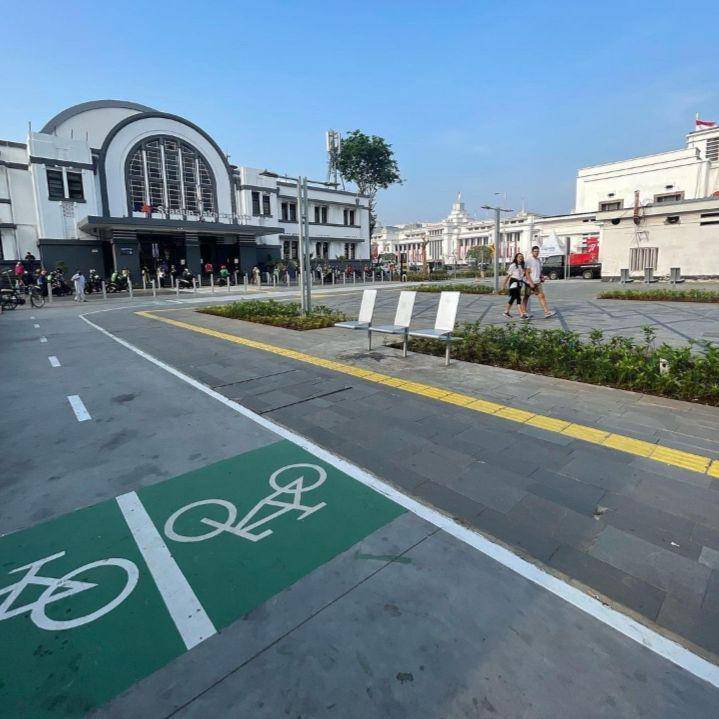 wajah baru Kota Tua (instagram.com/ngabilajepret)