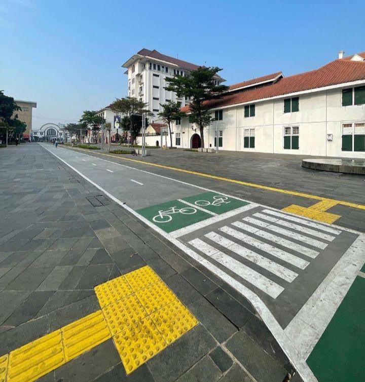 wajah baru Kota Tua (instagram.com/ngabilajepret)