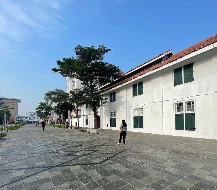 wajah baru Kota Tua (instagram.com/ngabilajepret)