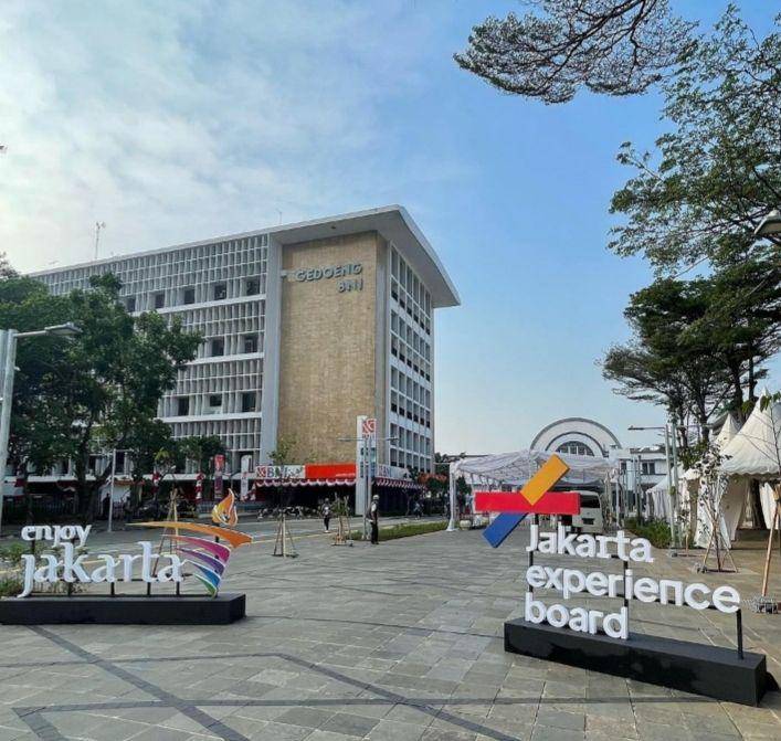 wajah baru Kota Tua (instagram.com/ngabilajepret)