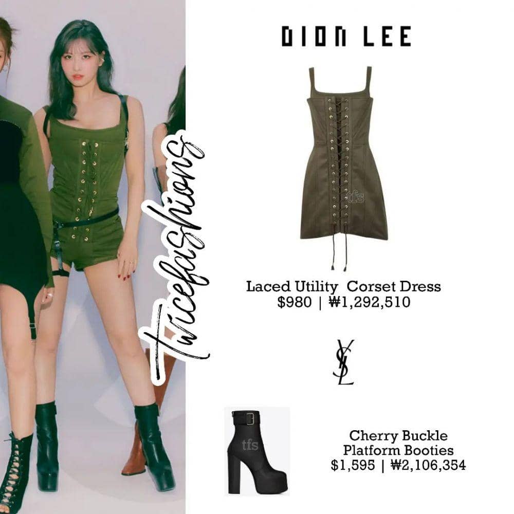 harga outfit Momo Twice di Talk That Talk (instagram.com/twice_wearing)