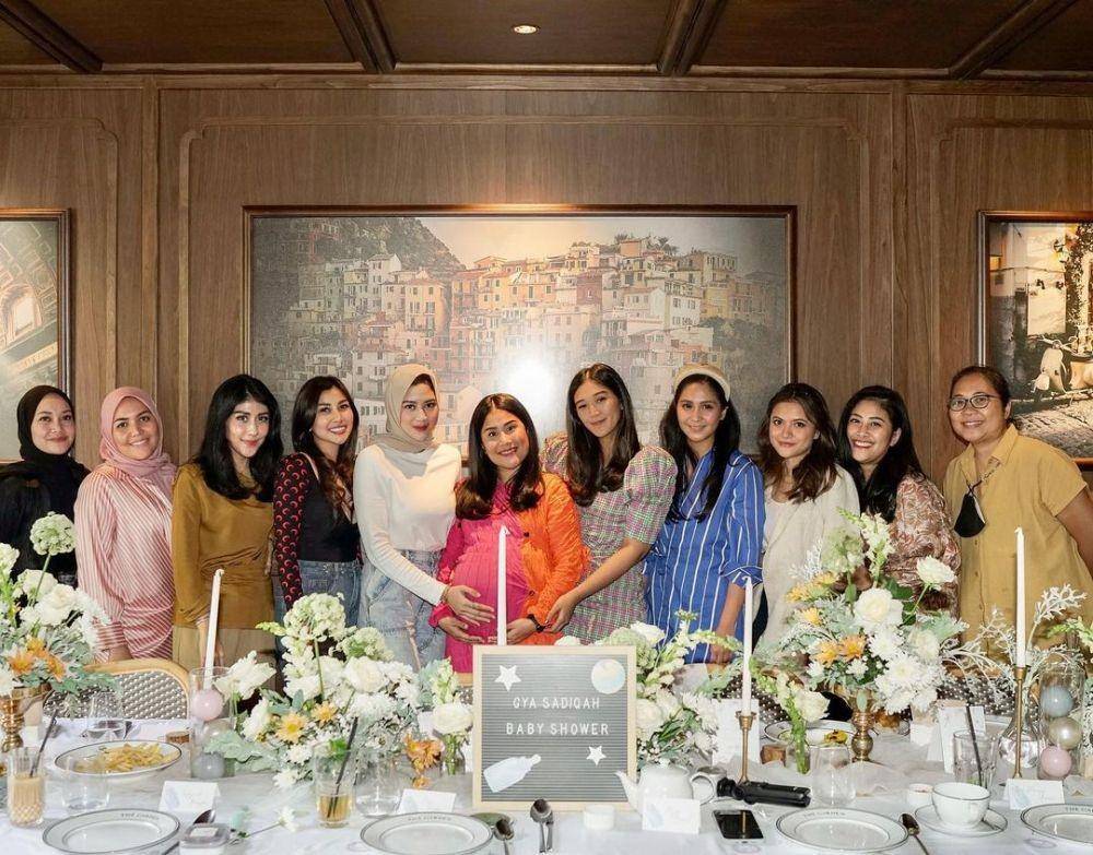 potret baby shower Gya Sadiqah (instagram.com/citrasadiqah)