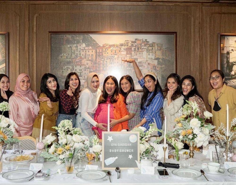 potret baby shower Gya Sadiqah (instagram.com/citrasadiqah)