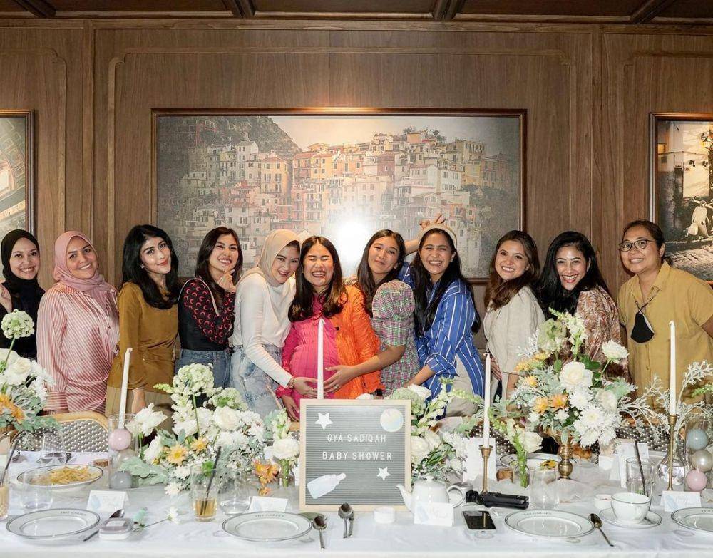 potret baby shower Gya Sadiqah (instagram.com/citrasadiqah)