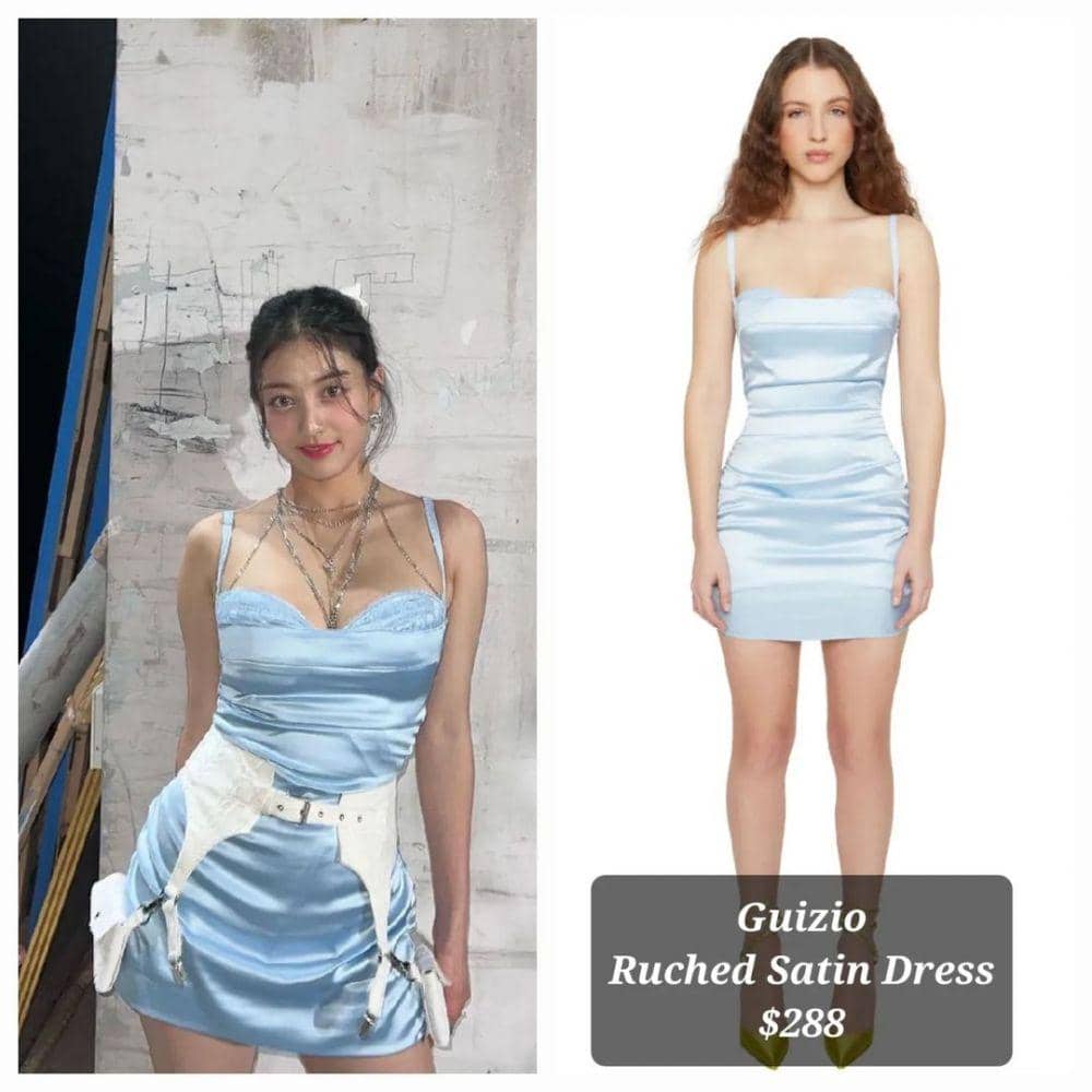 harga outfit Jihyo Twice di Talk That Talk (instagram.com/twice_wearing)