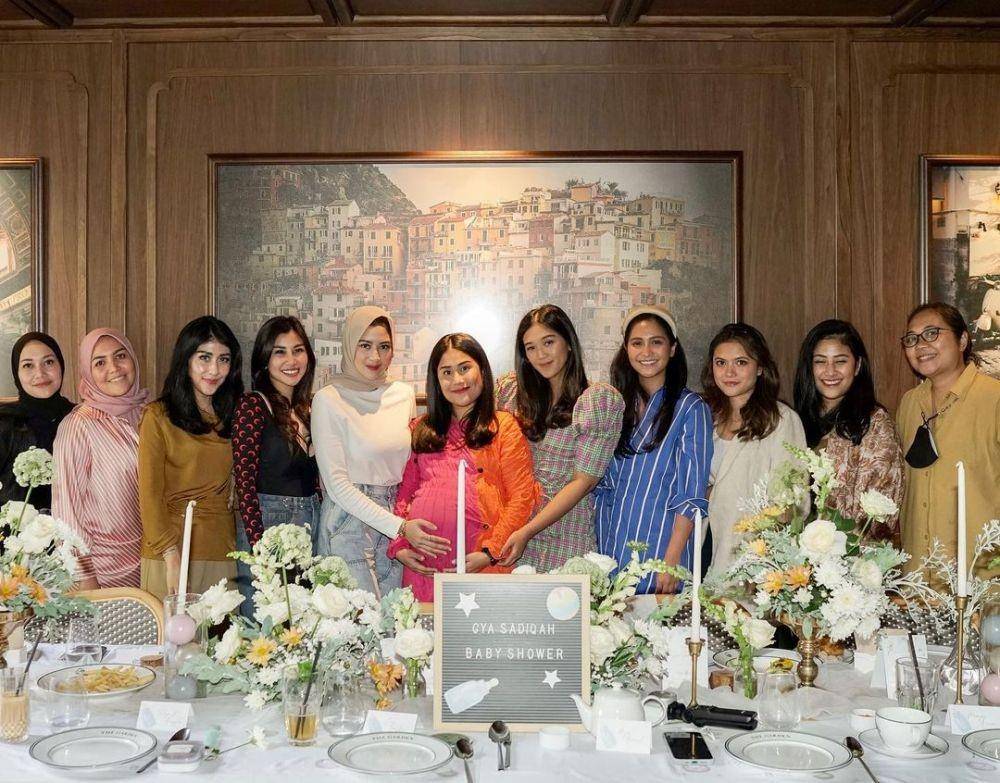 potret baby shower Gya Sadiqah (instagram.com/citrasadiqah)