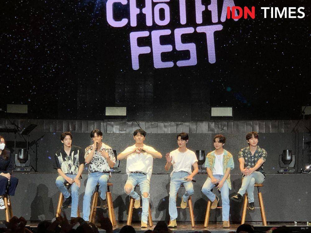 potret BTOB di Chotha Fest pada Sabtu (27/8/2022) (Dok. Pribadi/Elizabeth Chiquita)