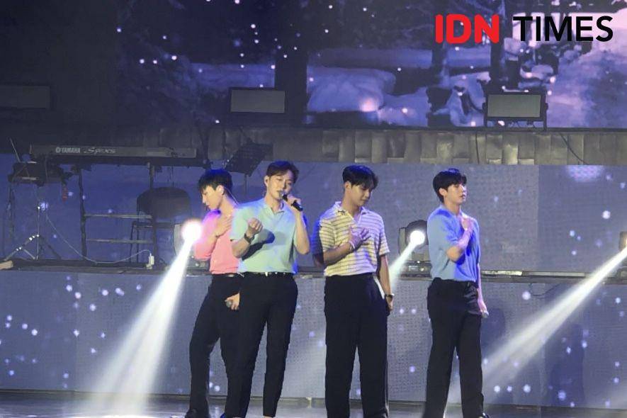 potret BTOB di Chotha Fest pada Sabtu (27/8/2022) (Dok. Pribadi/Elizabeth Chiquita)