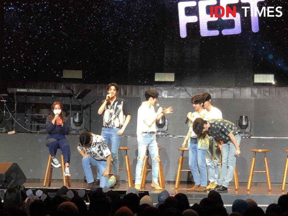 potret BTOB di Chotha Fest pada Sabtu (27/8/2022) (Dok. Pribadi/Elizabeth Chiquita)