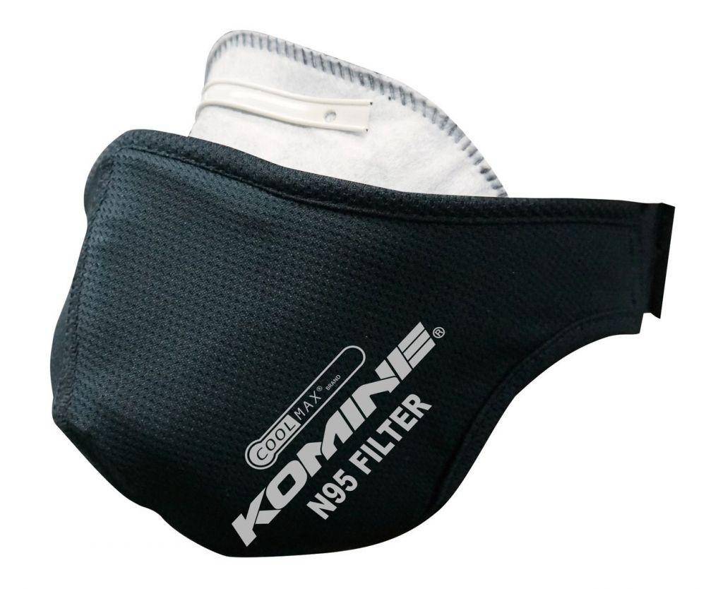 Ilustrasi KOMINE AK-341 Coolmax N95 Filter Mask (Webike.co.id)