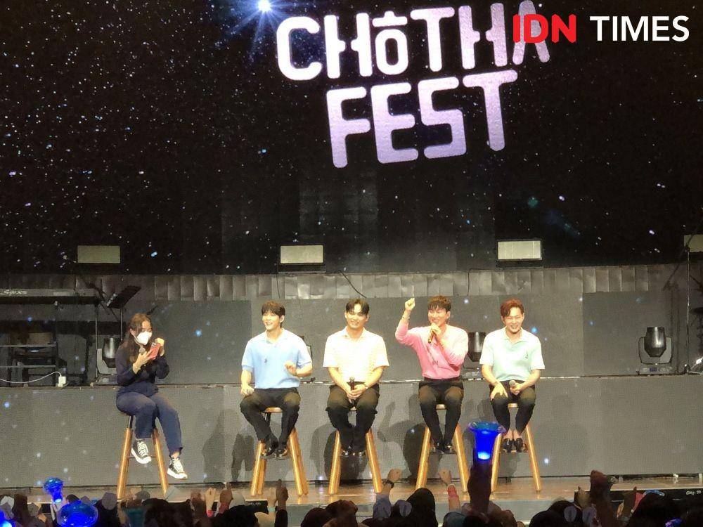 potret BTOB di Chotha Fest pada Sabtu (27/8/2022) (Dok. Pribadi/Elizabeth Chiquita)