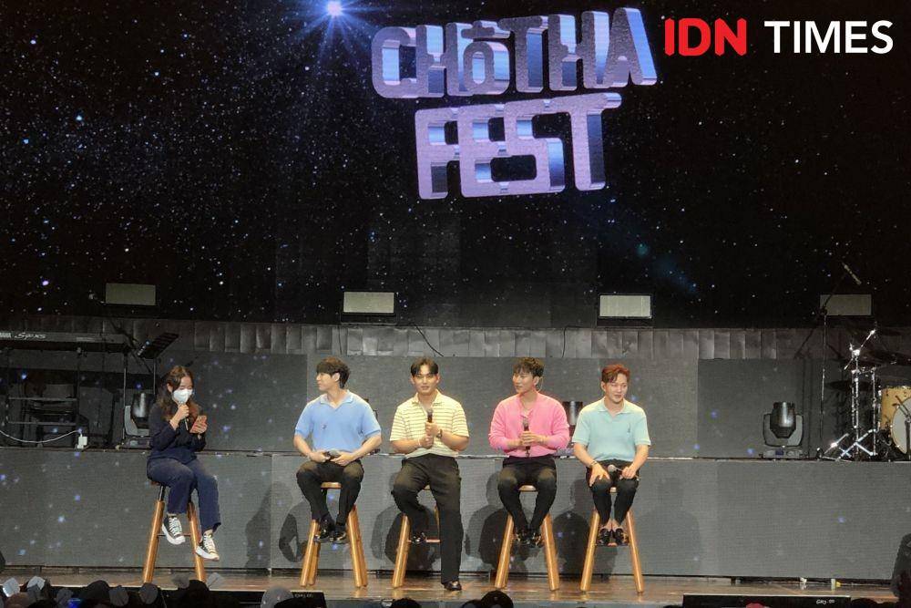 potret BTOB di Chotha Fest pada Sabtu (27/8/2022) (Dok. Pribadi/Elizabeth Chiquita)