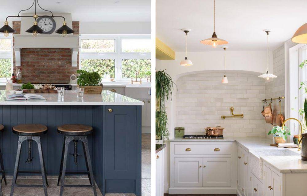 inspirasi warna di dapur country (masterclasskitchens.co.uk | instagram.com/devolkitchens)