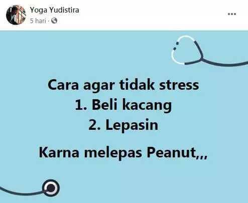 status kocak plesetan kata (facebook.com/Cara Pedia)