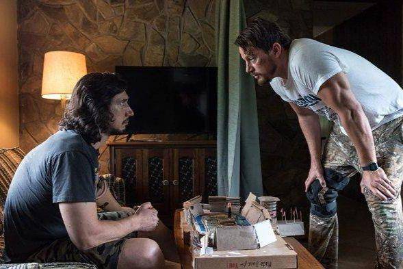 Adam Driver dan Channing Tatum dalam film Logan Lucky (dok. Blecker Street/Logan Lucky)