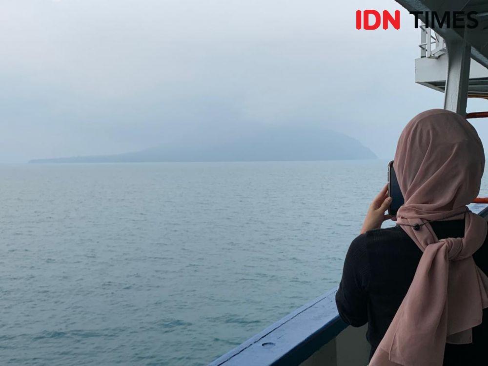 Ternyata Banyak Warga Lampung Belum Pernah Lihat Gunung Anak Krakatau