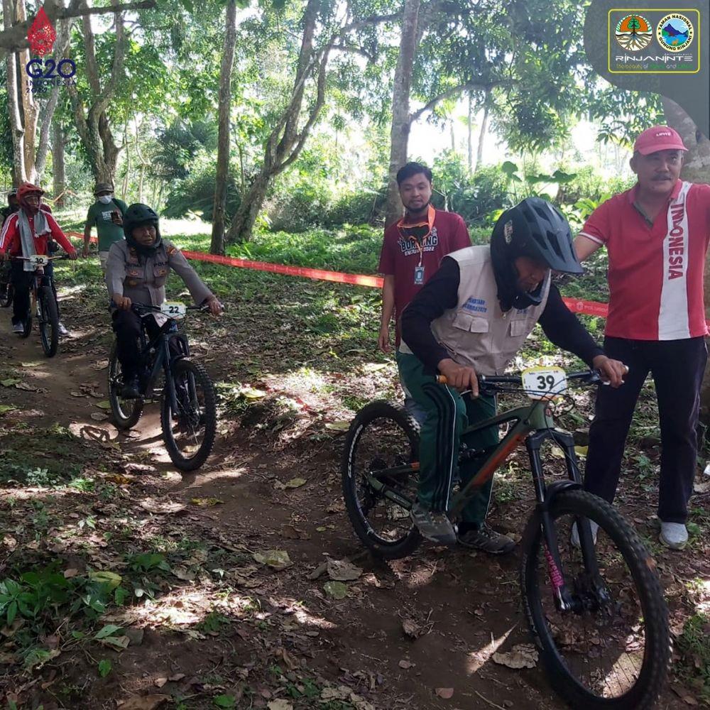 Balai TNGR Buka Jalur Sepeda di Kawasan Rinjani