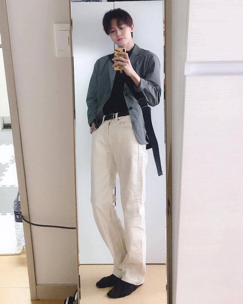 OOTD smart casual ala Joo Woo Jae (instagram.com/ophen28)