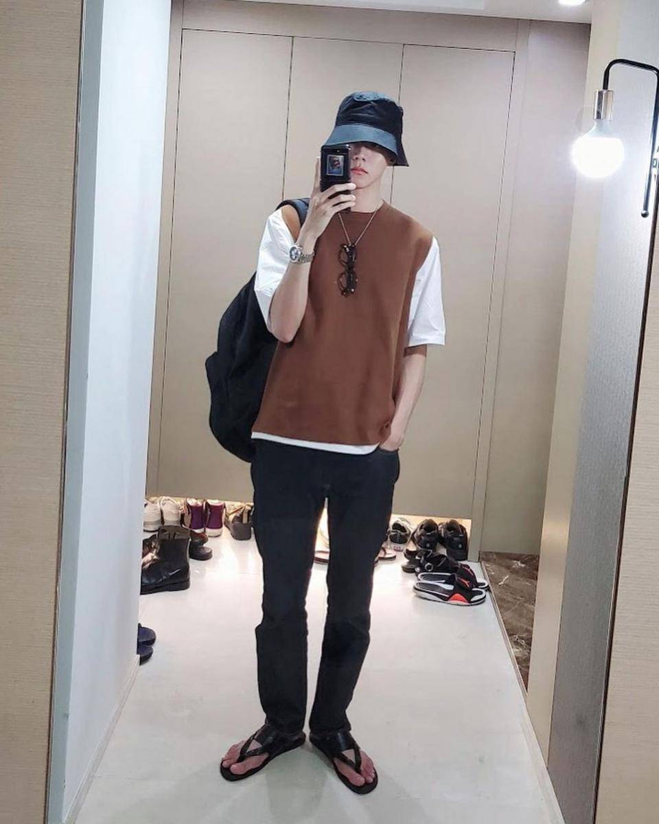 OOTD smart casual ala Joo Woo Jae (instagram.com/ophen28)