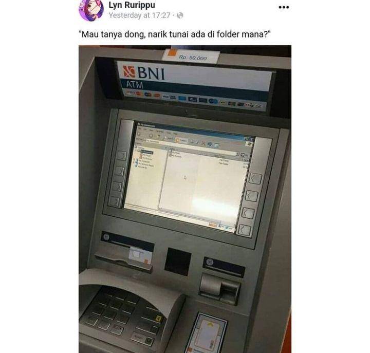 status FB kocak dapat uang (instagram.com/id.dagelan)
