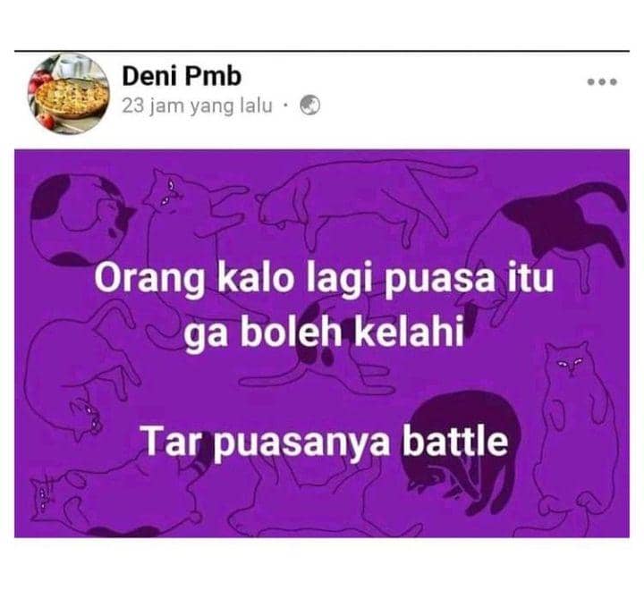 status plesetan kata kocak (instagram.com/rajakomedi.id)