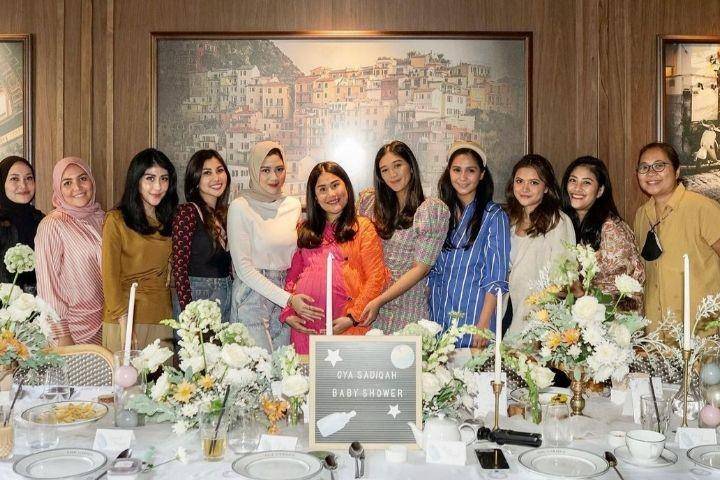 potret baby shower Gya Sadiqah (instagram.com/citrasadiqah)