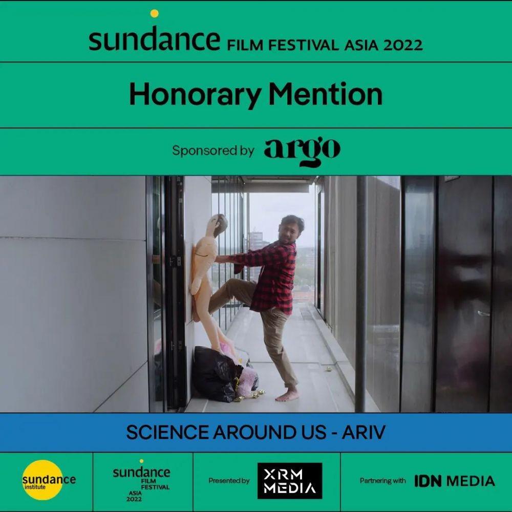 Science Around Us karya Ariv memenangkan Honorary Mentions di kompetisi film pendek Sundance Film Festival: Asia 2022. (instagram.com/sundanceffasia)