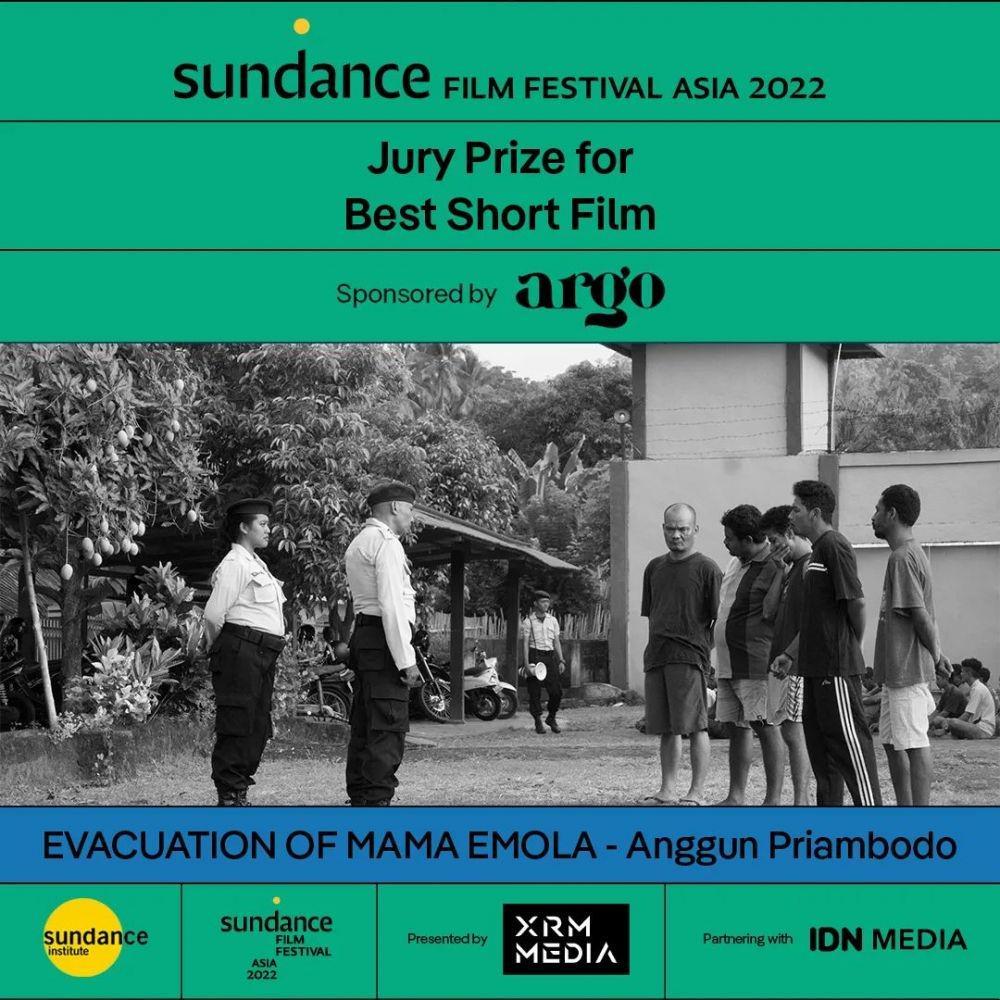 EVACUATION OF MAMA EMOLA juara kompetisi film pendek Sundance Film Festival: Asia 2022. (instagram.com/sundanceffasia