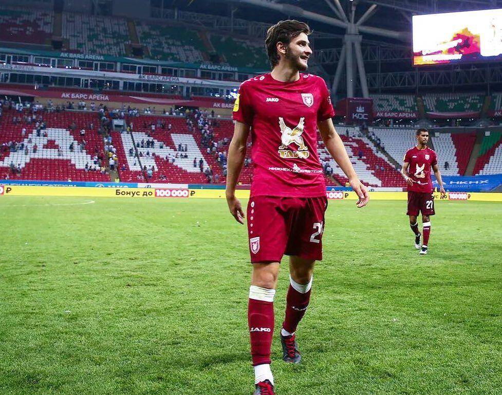Khvicha Kvaratskhelia saat berseragam Rubin Kazan (instagram.com/kvara77)