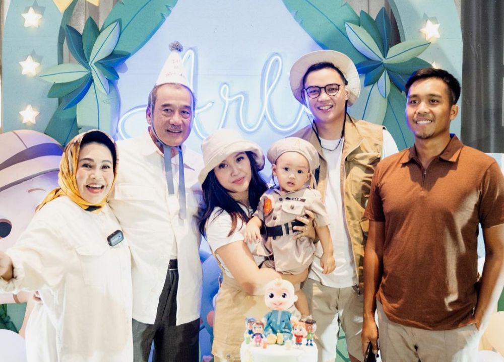 10 Momen Perayaan Ultah Arlo Anak Afifah Yusuf Ke-1, Bertema Cocomelon