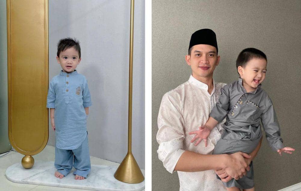 Ultah Ke-2, 9 Potret Athar yang Makin Mirip Rezky Adhitya!