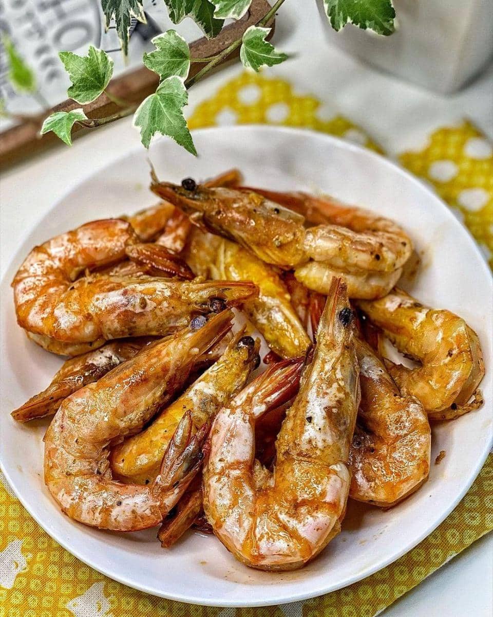 udang lada hitam (instagram.com/dada.tastes)