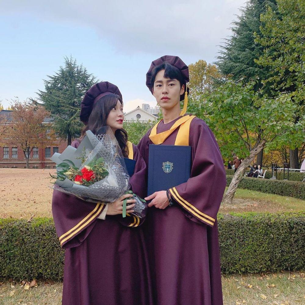 Lee Jae Wook dan Han Chae Kyung di balik layar drama Extraordinary You (dok. JTBC/Extraordinary You)